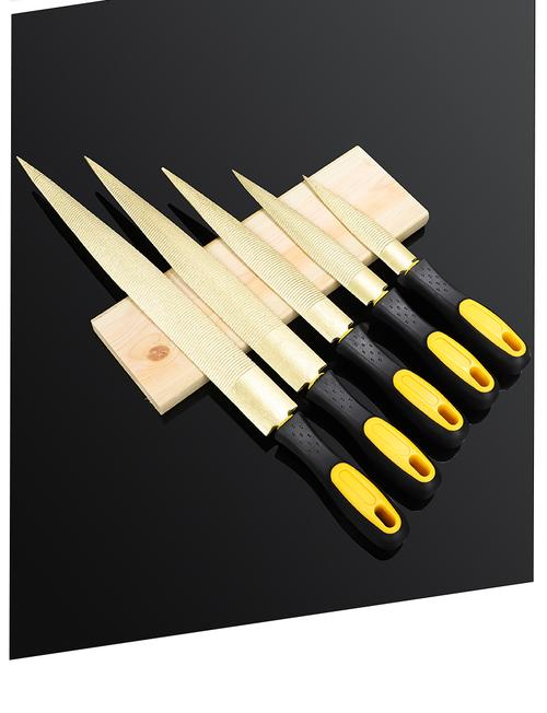 黄金锉刀木工锉硬木锉油锯金属合金钨钢细齿挫刀半圆锉子打磨工具